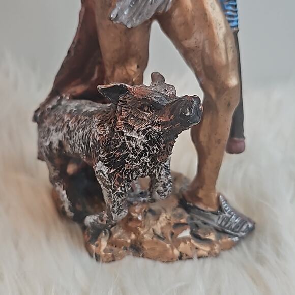 American Indian Statue Figure - Picture 3 of 6